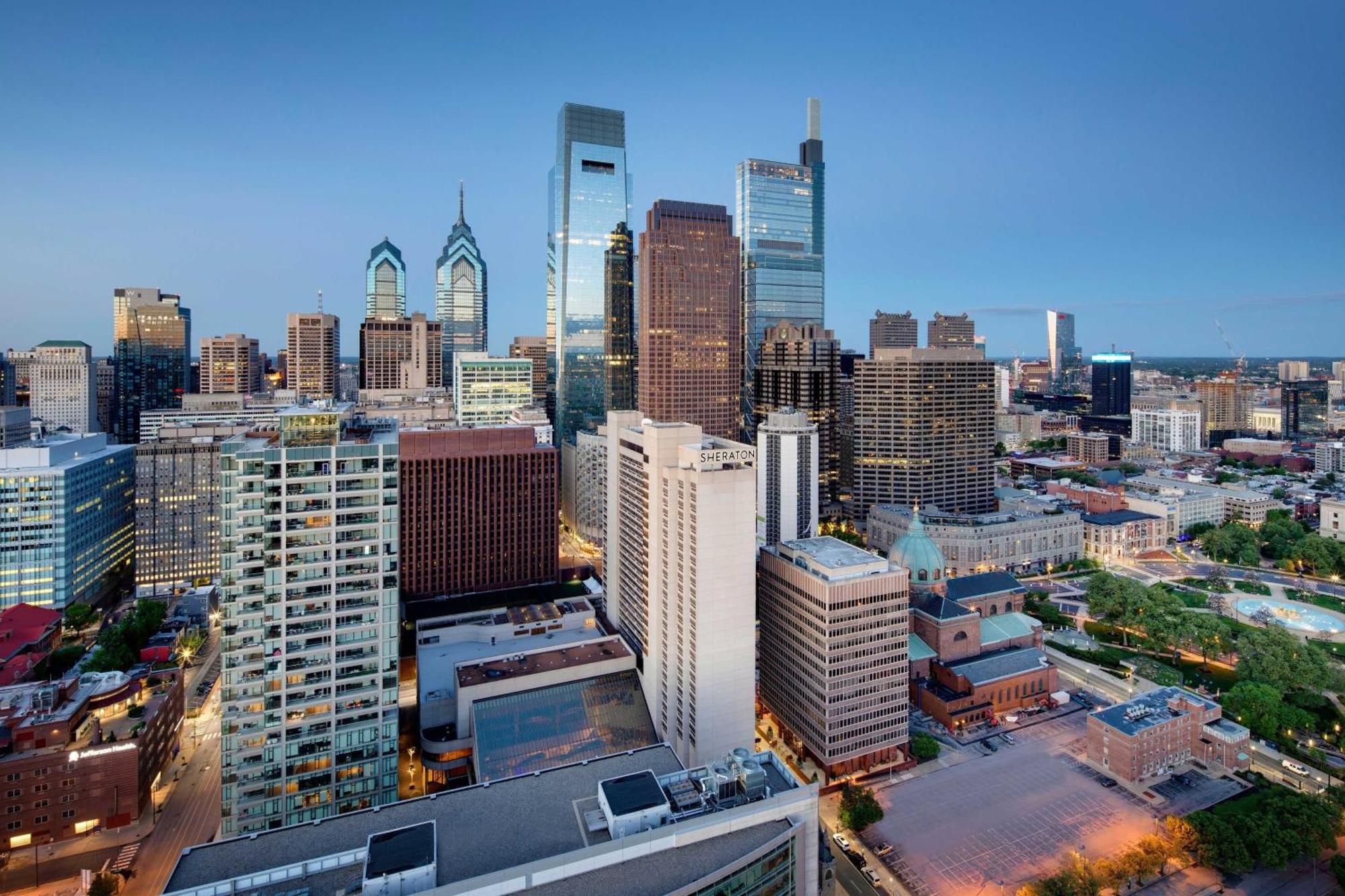 Sheraton Philadelphia Downtown Exterior foto
